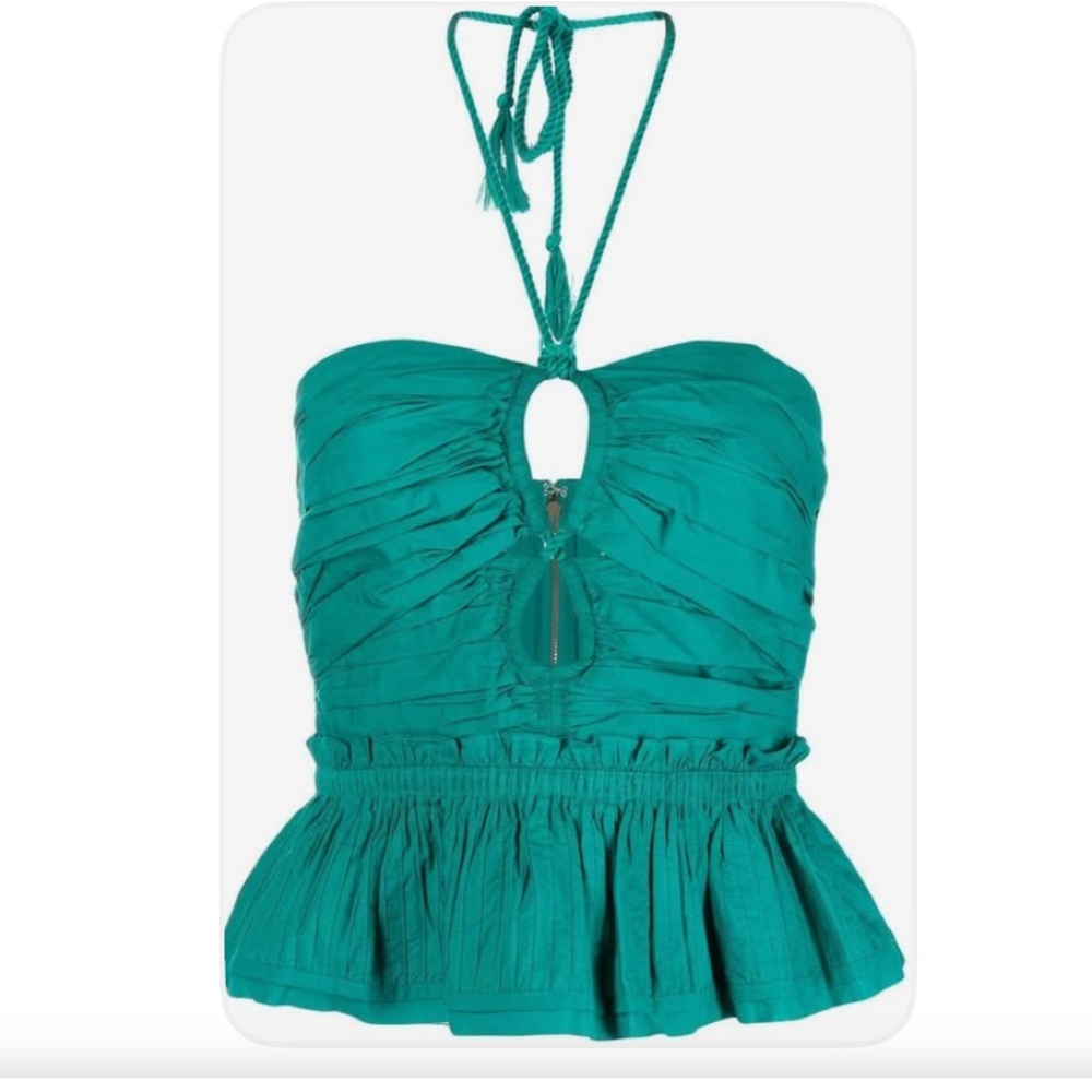 Ulla Johnson Emerald Green Top